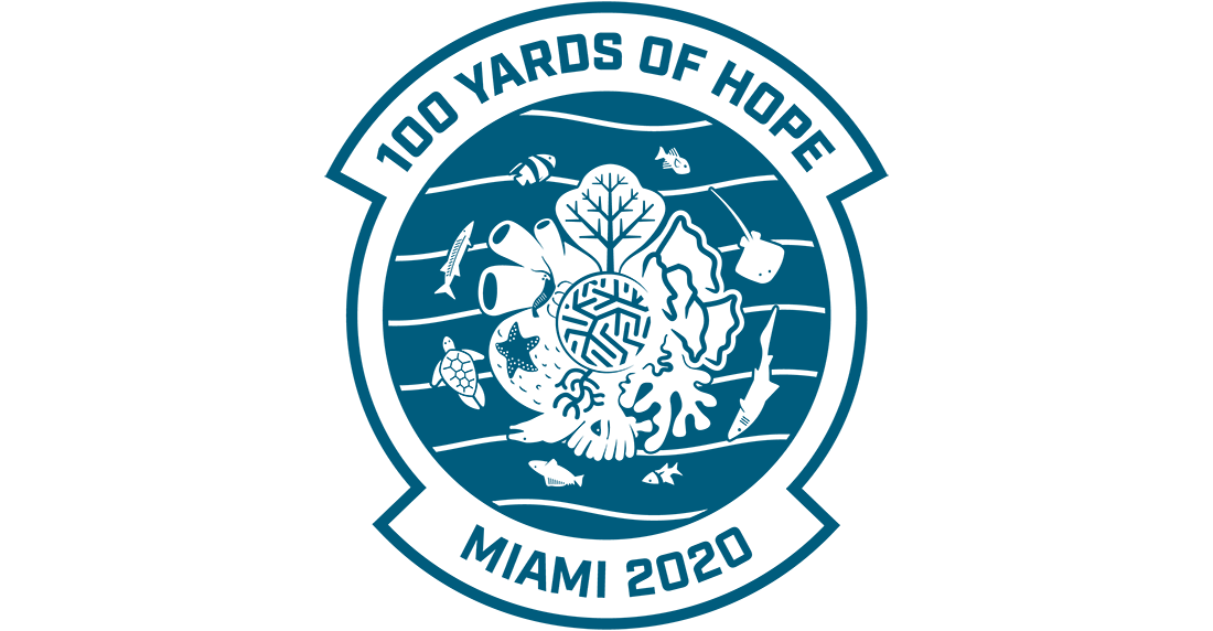 100 Yards of Hope logo